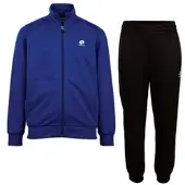 Lotto Trainingsanzug , Kinder, Gr. 158/164, blau (surf the web), 100% Polyester, unifarben, Sportanzüge Trainingsanzug, - besonders leicht & bequem