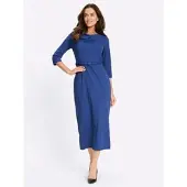 HEINE Jersey-Kleid in royalblau | Gr.: 46