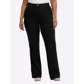 Sheego Bootcut-Hose in schwarz | Gr.: 48