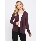 Sieh an! Shirtjacke in burgund | Gr.: 50