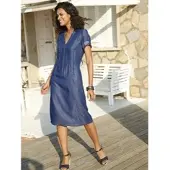 Witt Weiden Kleid in jeansblau | Gr.: 42