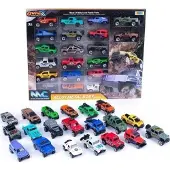 Lena 20-teiliges Set Offroad-Spielzeugautos aus Metall –