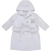 Sterntaler Bademantel BÄR Bo in weiß | Gr.: 80