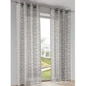 Kutti Heimtextilien Gardine HEINE HOME Gr. 2, grau, B:135cm H:175cm, Polyester, Gardinen, Gardine
