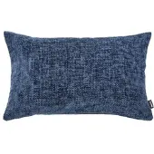 Done. Dekokissen DONE. "Glow", blau (dunkelblau, unifarben), B:45cm H:1cm L:45cm, Polyester, Dekokissen_Sitzkissen_Kissenhüllen, Dekokissen