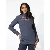 Sieh an! Trainingsshirt SIEH AN "Freizeit-Sweatshirt Sweatshirt", Damen, Gr. 48, blau (rauchblau), Sportlich, Shirts Trainingsshirt