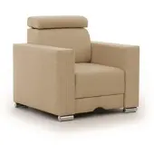 Fun-Möbel Sessel Fernsehsessel CANTON in Stoff Liverpool Beige
