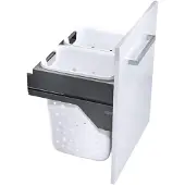 Hailo Wäschesammler 3270841 Laundry Carrier LC Slide SC 66 Liter