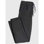 Inspirationen Jogger Pants , Damen, Gr. 19, Kurzgrößen, schwarz, 58% Viskose, 36% Polyamid, 6% Elasthan, unifarben, Hosen Jogger Pants
