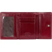 WITTCHEN Damen-Handtasche aus Naturleder, klein, rot