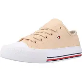 Tommy Hilfiger Schnürschuhe Nude