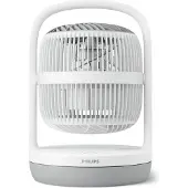 Philips Tischventilator, 3 Modi, Weiß + Grau (CX2050/00)