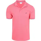 Sun68 Poloshirt Small Stripe Collar Rosa - XXL