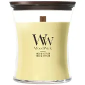 Woodwick Yuzu & Vetiver Duftkerze mit Holzdocht 275 g