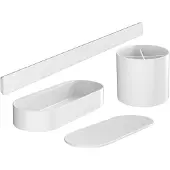 Hansgrohe WallStoris Badezimmerset, 27968700, Farbe: weiss matt