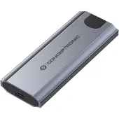 Conceptronic DANTE05G M.2 NVMe SSD-Gehäuse USB 3.2 Gen 2, SSD-Gehäuse, M.2, M.2, 10 Gbit/s, USB Anschluss, Grau