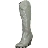 Noa Harmon Silberne Schuhe der Serie DISCO