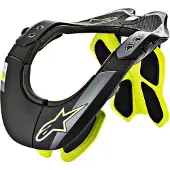 Alpinestars BNS Tech-2 Nacken Schwarz Fluo Gelb Größe XS-M
