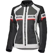 Held Tropic 4 Mesh Damen Motorrad Textiljacke, grau/rot, 3XL