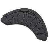 Nolan N100-5 Wind Stopper Helm Kinnvorhang Schwarz Schwarz One Size
