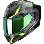 Scorpion EXO-1500 Air Sleek Integralhelm Unisex Futter schwarz, 2XL