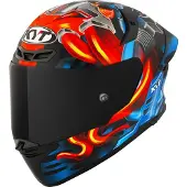 Kyt TT-Revo Magnet Rot Blau Integralhelm Größe XS