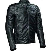 Difi Boston Black EDT Motorrad Lederjacke, schwarz, 54
