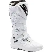 Sidi Crossfire 3 SRS Motocross Stiefel Unisex Leder weiß, 43