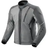 REV'IT! Revit Venator H2O wasserdichte Motorrad Textiljacke, grau/hellgrau, S