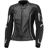 Held Debbie 3 Damen Motorrad Lederjacke, schwarz/weiß, 80