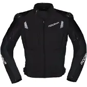 Modeka Lineos Motorrad Textiljacke, schwarz, XS