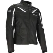 Acerbis X-Mat Damen Motorrad Textiljacke, schwarz/weiß, XS
