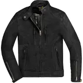 Merlin Mia Damen Motorrad Lederjacke, schwarz, XS