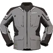 Modeka Panamericana 2 Motorrad Textiljacke, grau/schwarz, Long M
