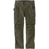 Carhartt Relaxed Straight Steel Rugged Flex Ripstop Double-front Cargo Pant moss (MOS) W32 L34
