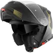 Bogotto H271 Wayke Klapphelm, schwarz matt/grün, S (55/56)