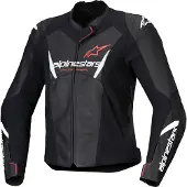 Alpinestars Stella Faster V3 Leder Rennjacke Schwarz 48 Frau Schwarz 48