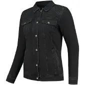 Rusty Stitches Dolly Damen Motorrad Textiljacke, schwarz, 40