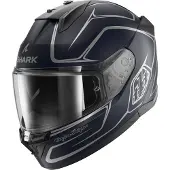 Shark D-Skwal 3 Drone Helm, blau/silber, L (59/60)