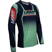 Leatt Moto 4.5 Lite Matcha Blau Grün Rot Motocross Jersey Größe XL