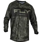 FLY Racing F-16 Kryptek Se Langarm-trikot Grün S Mann Grün S