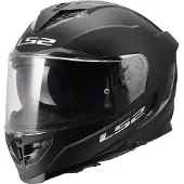 LS2 Helmets LS2 FF818 Storm III Helm, schwarz matt, XXS (51/52)