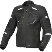 Macna Tondo wasserdichte Motorrad Textiljacke, schwarz, 3XL