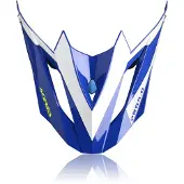 Acerbis Profile 4 Helmschirm Farbe: Blau/Weiß