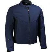Difi Brandon Aerotex Urban wasserdichte Motorrad Textiljacke, dunkelblau, 3XL