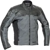 Halvarssons Holmen wasserdichte Motorrad Textiljacke, grau/schwarz, 52