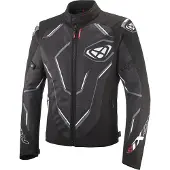 Ixon Textiljacke Demoniak Herren, schwarz/weiß - Größe M