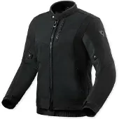REV'IT! Revit Highcrest H2O wasserdichte Damen Motorrad Textiljacke, schwarz, 44