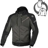 Sonstiges Macna Brero Motorrad Textiljacke, schwarz/grün, 2XL