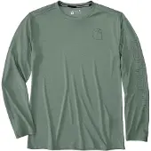 Carhartt - Force Sun Defender Relaxed L/S Logo - Longsleeve Gr M türkis